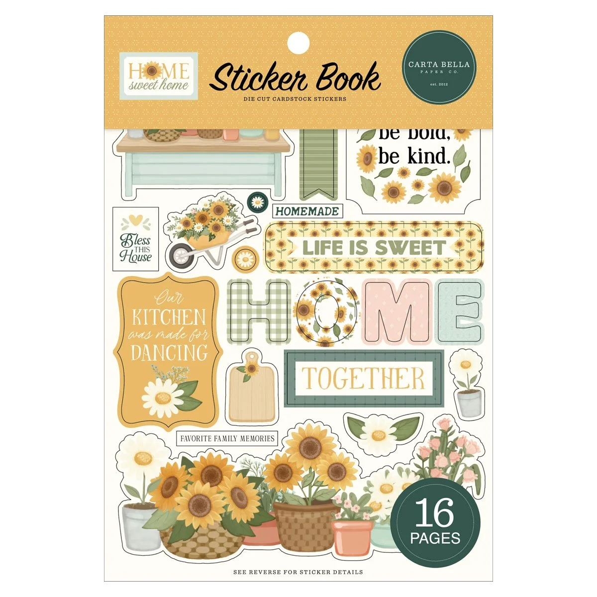 Carta Bella Home Sweet Home Sticker Book