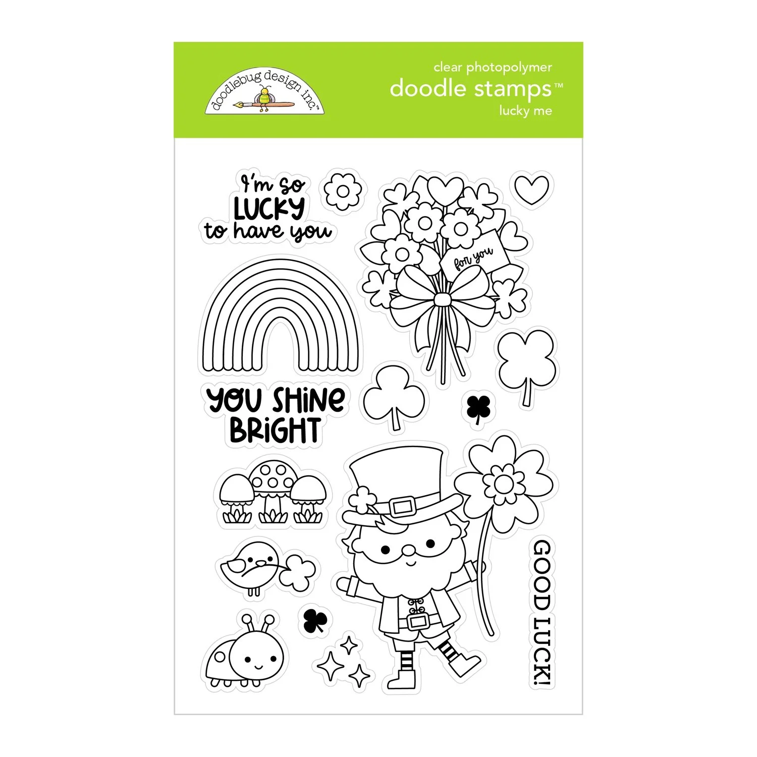 Doodlebug Lucky Me Doodle Stamps