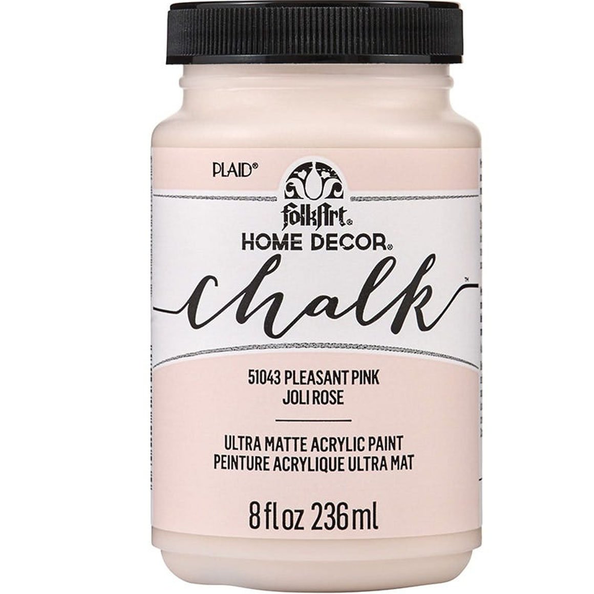 Folk Art Home Decor Chalk Paint Pleasant Pink