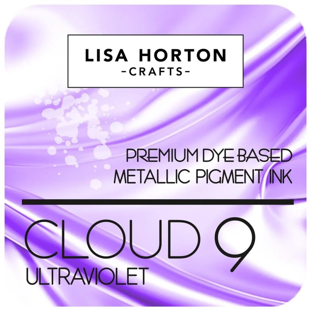 Lisa Horton Crafts Cloud 9 Metallic Ink Pad Ultraviolet