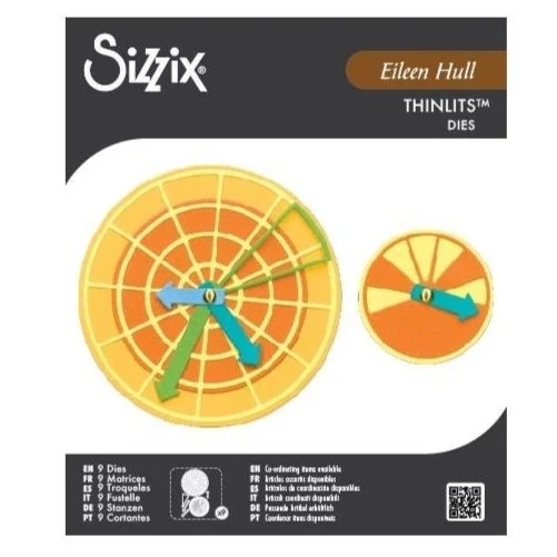 Sizzix Thinlits Dies By Eileen Hull Rainbow Wheels