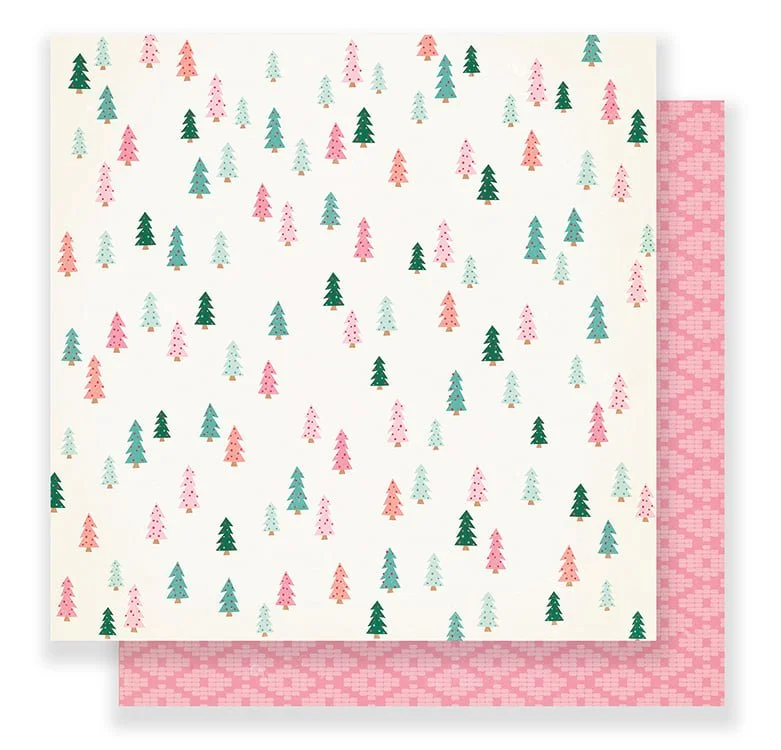 Crate Paper Falala 12" x 12" Paper Evergreen