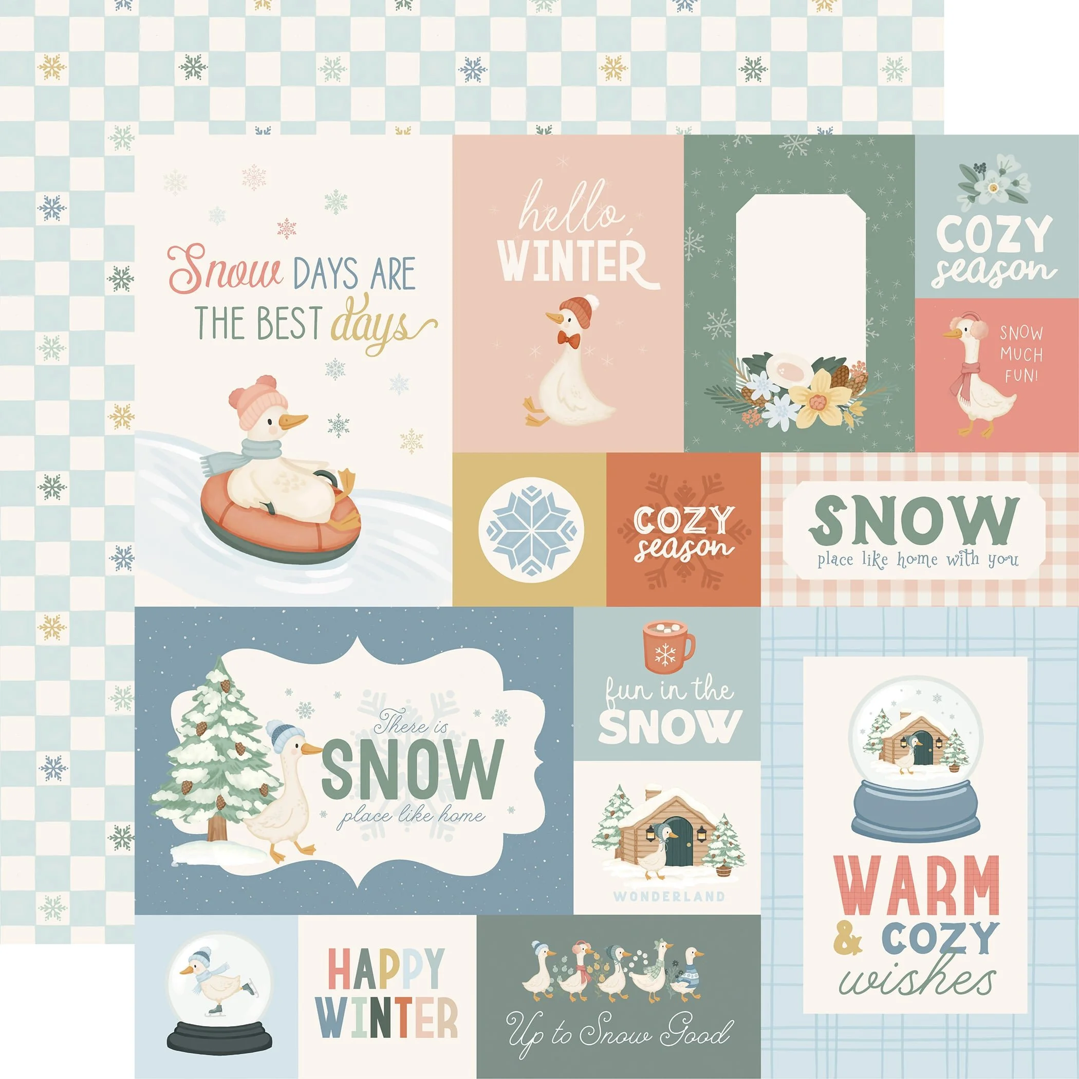 *Pre-Order* Carta Bella Silly Goose Winter 12" x 12" Paper Multi Journaling Cards