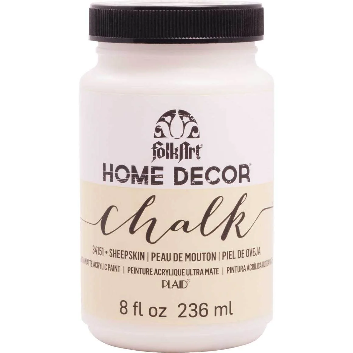 Folk Art Home Decor Chalk Paint Sheepskin