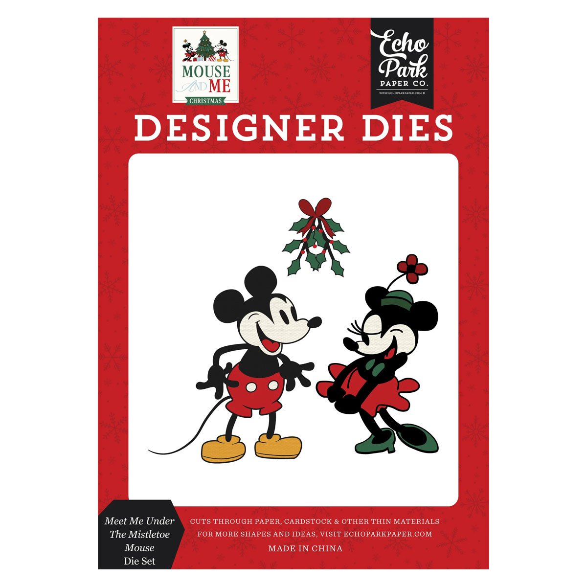 *Pre-Order* Echo Park Mouse & Me Meet Me Under The Mistletoe Mouse Dies