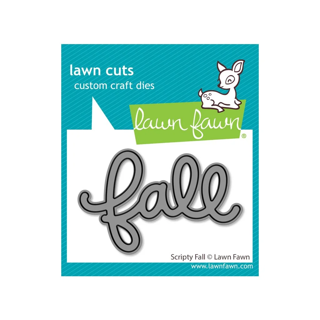 Lawn Fawn Lawn Cuts Scripty Fall