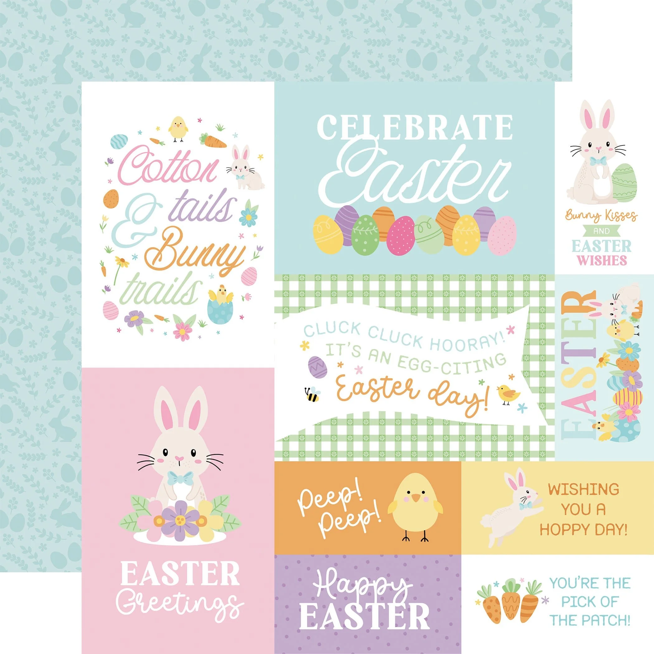 *Pre-Order* Echo Park Easter Basket 12" x 12" Paper Multi Journaling Cards