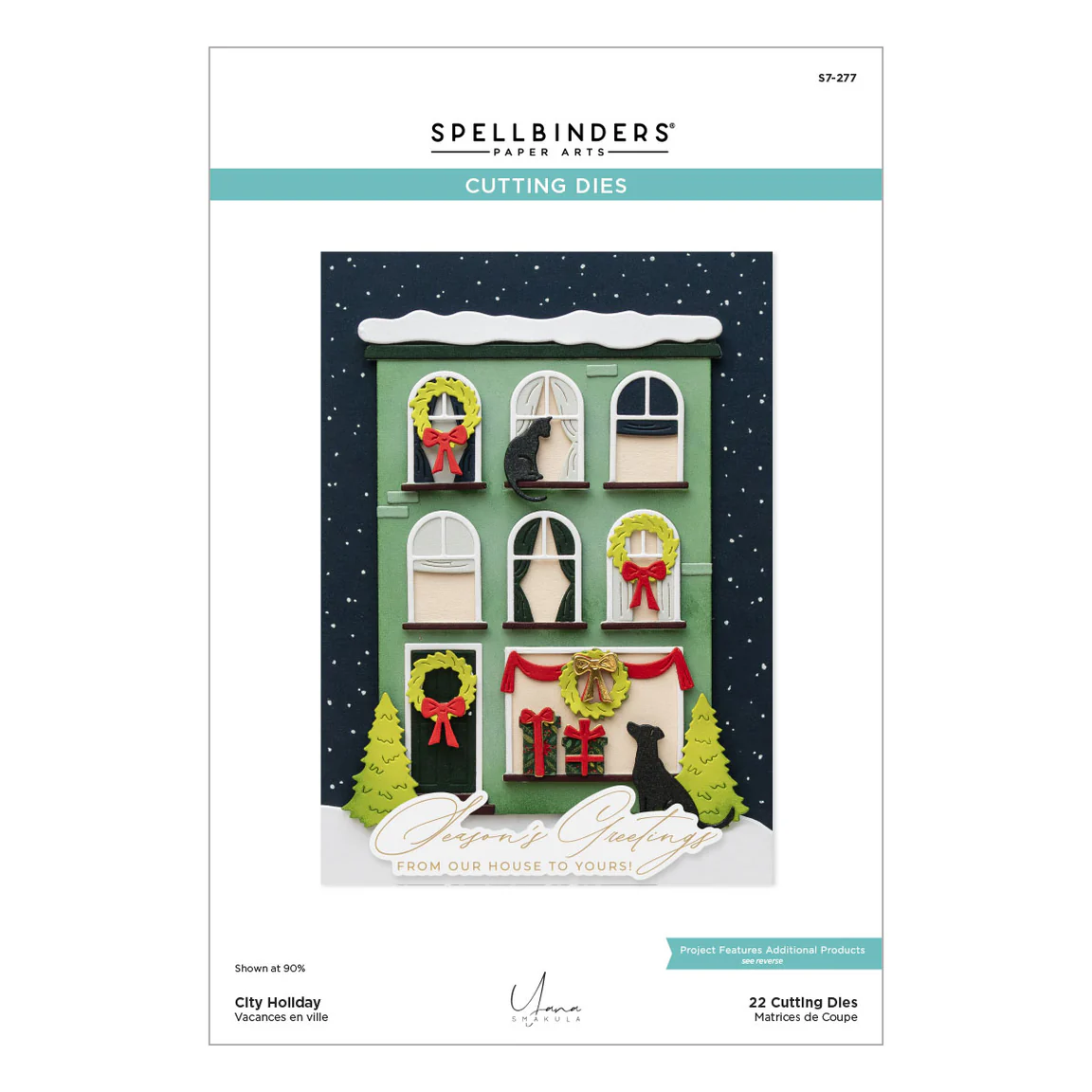 Spellbinders City Holiday Etched Dies