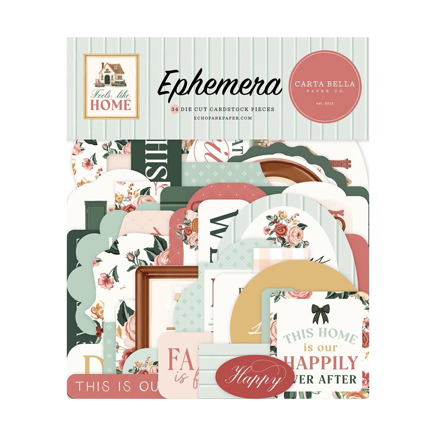 *Pre-Order* Carta Bella Feels Like Home Ephemera