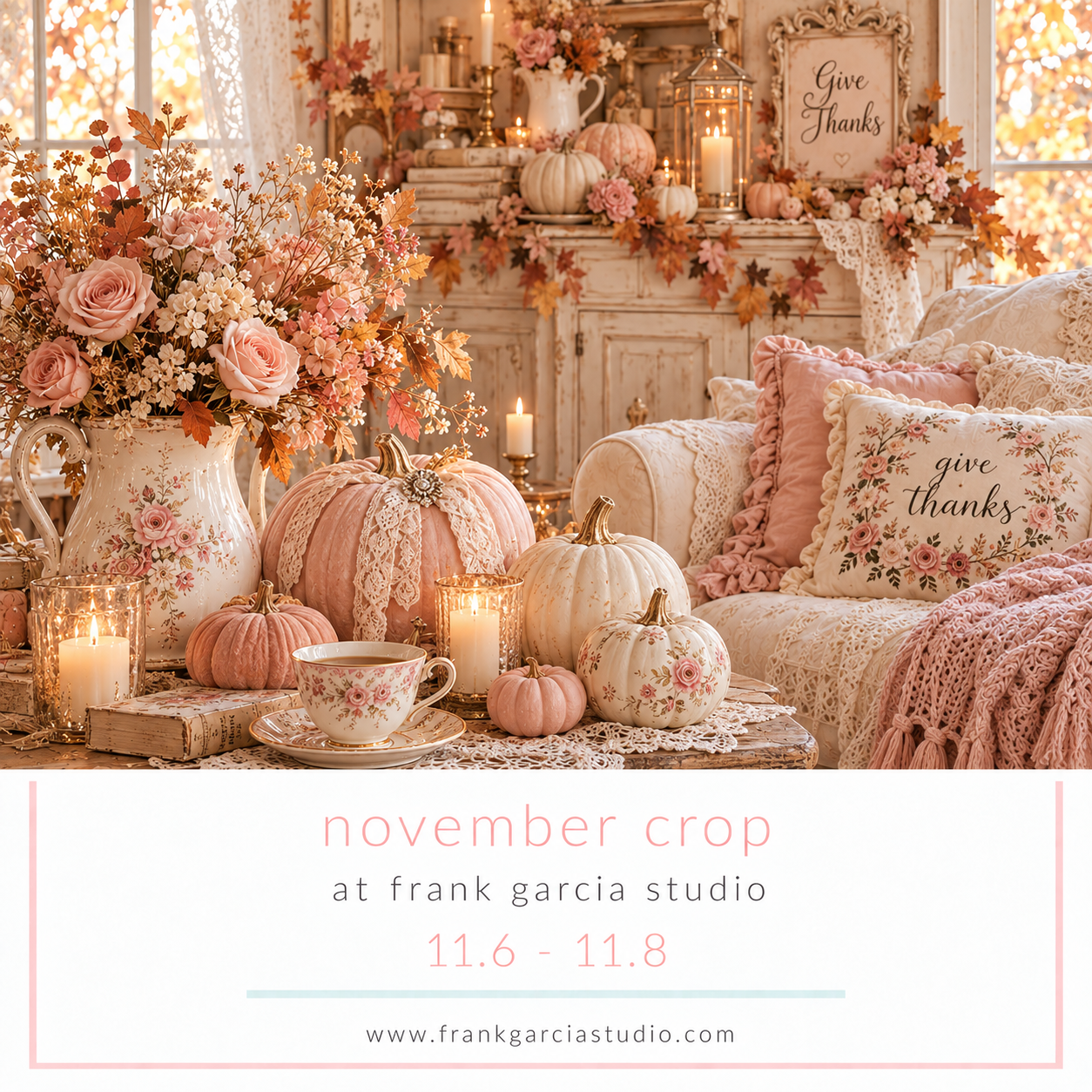 Vintage Shabby-Chic Autumn Thanksgiving Flyer.png