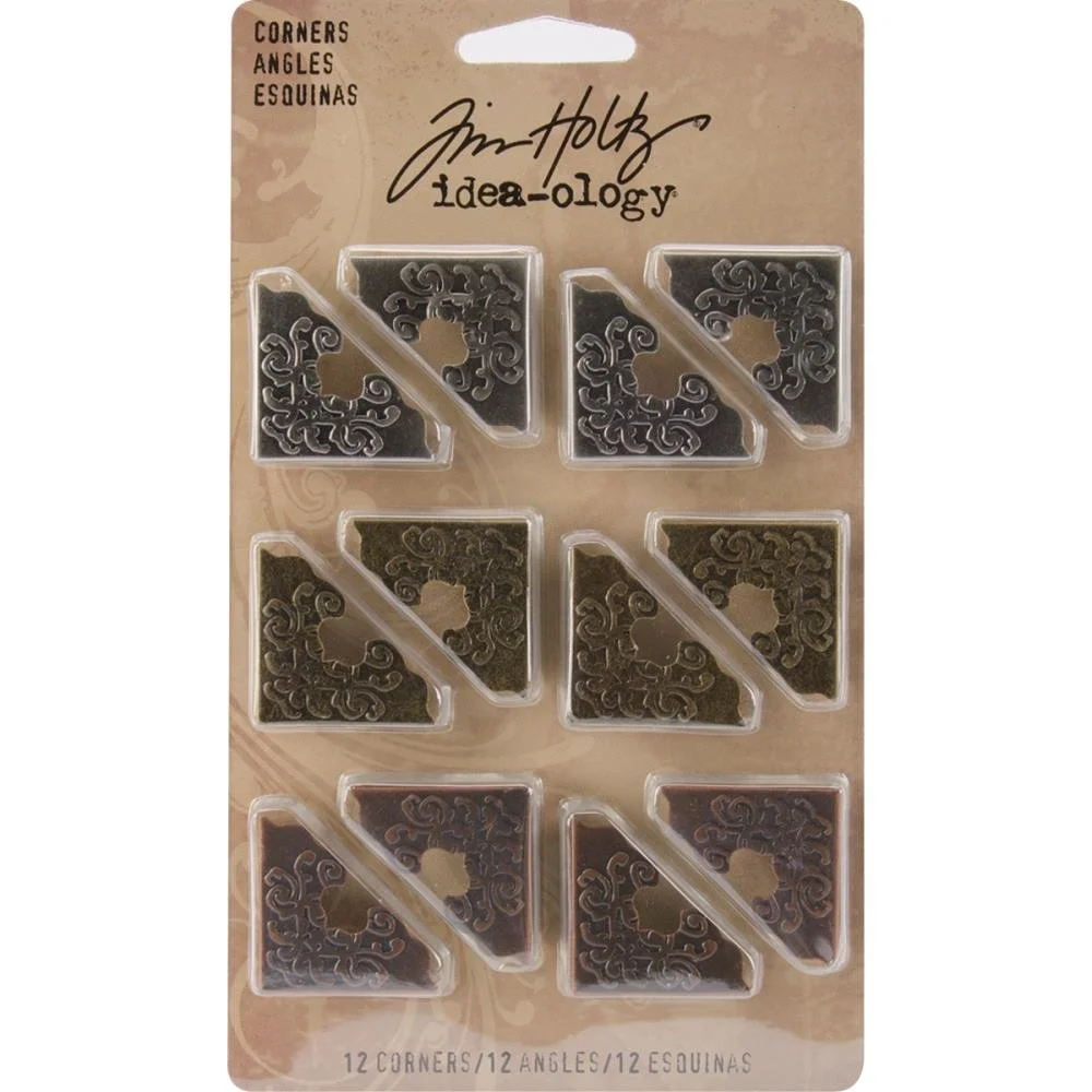 Tim Holtz Idea-Ology Metal Ornate Corners