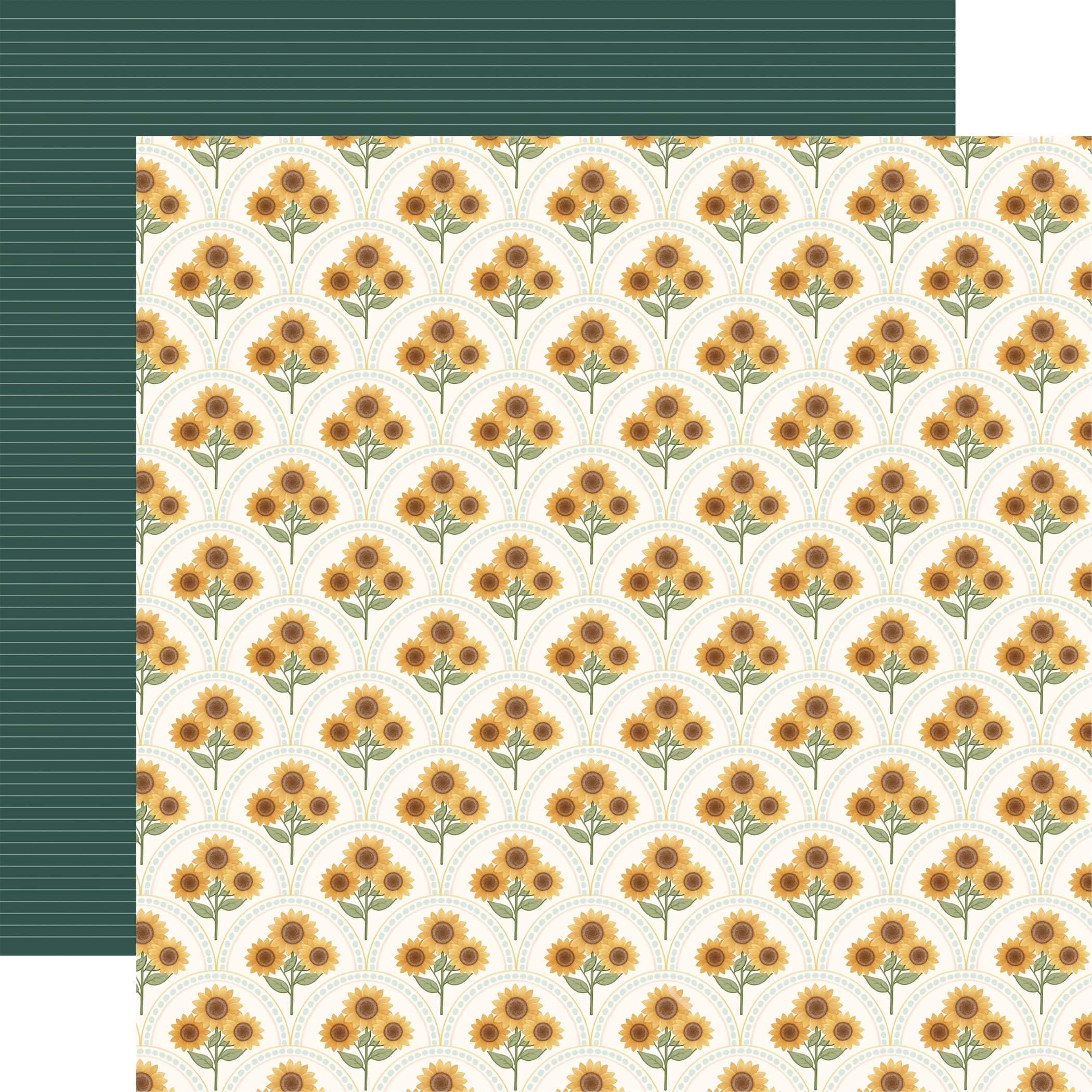 Carta Bella Home Sweet Home 12" x 12" Paper Sunny Floral Arches