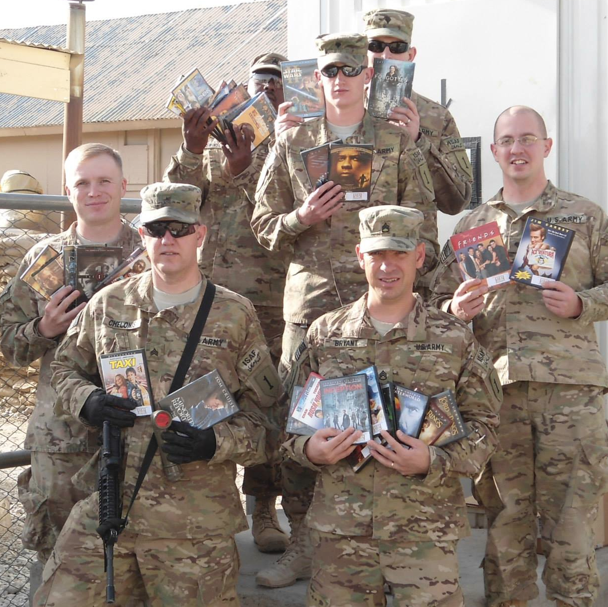 DVDs to the Troops