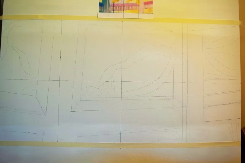 Figure 5: Sketched canvas