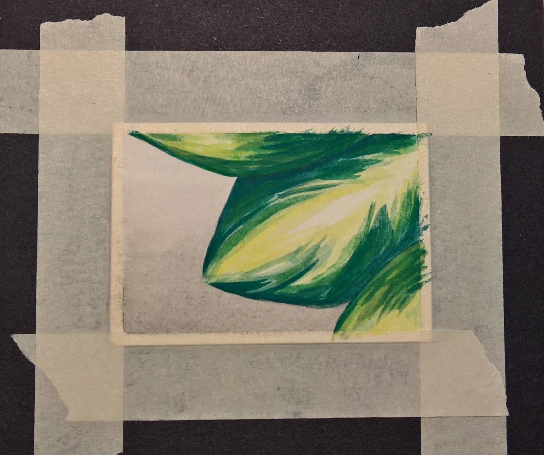 Watercolor, Mindfulness, and My Sandwich