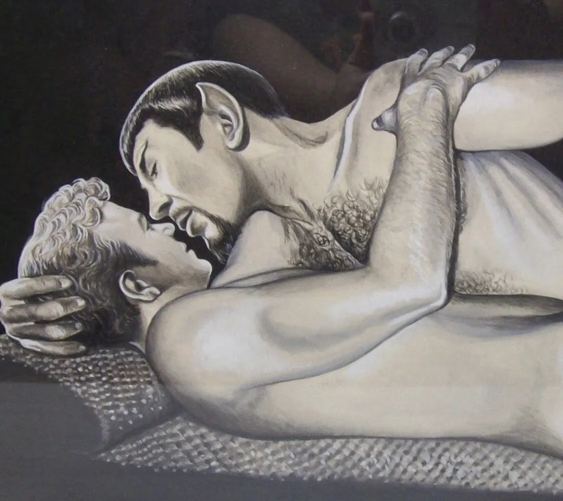 To Boldly Go: Kirk/Spock Slash Fan Art from the Collection of Barbara P. Gordon