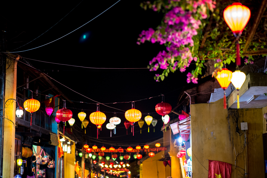 Old Town Hoi An at night. Hoi An, Vietnam