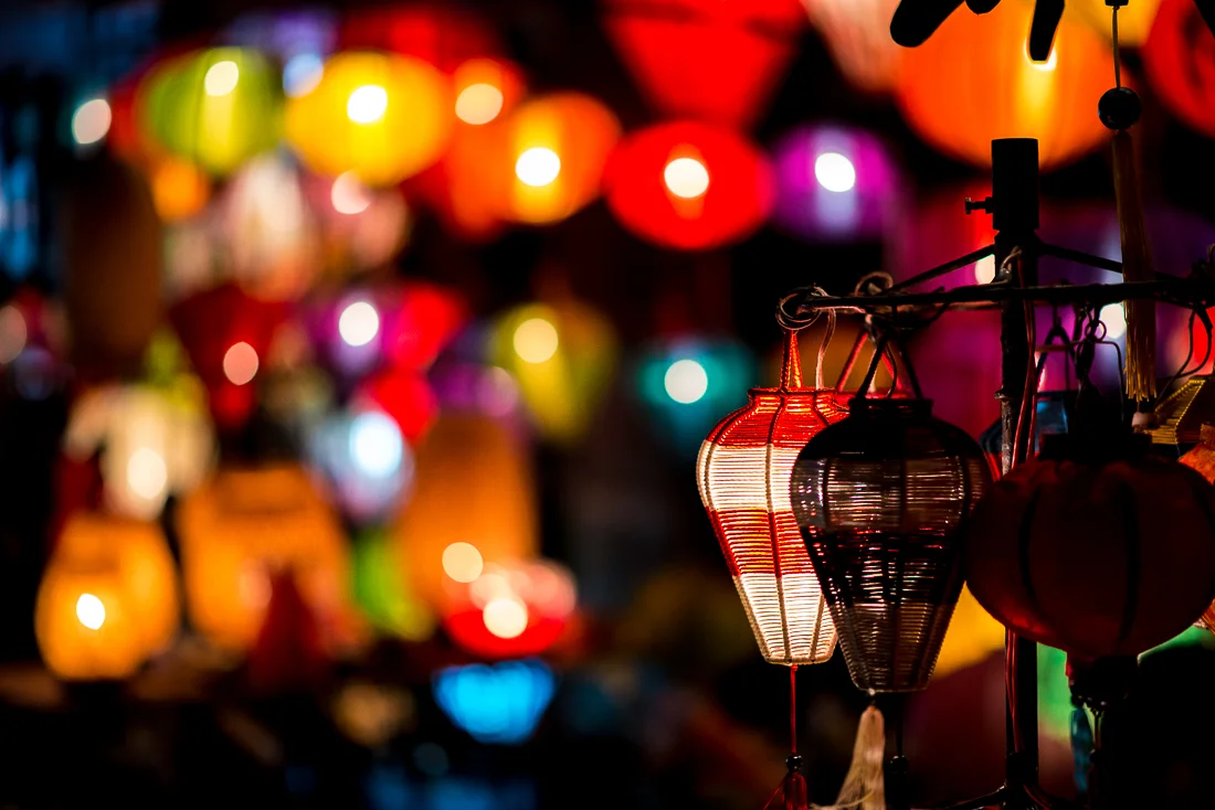 Lanterns for sale. Old Town Hoi An, Vietnam