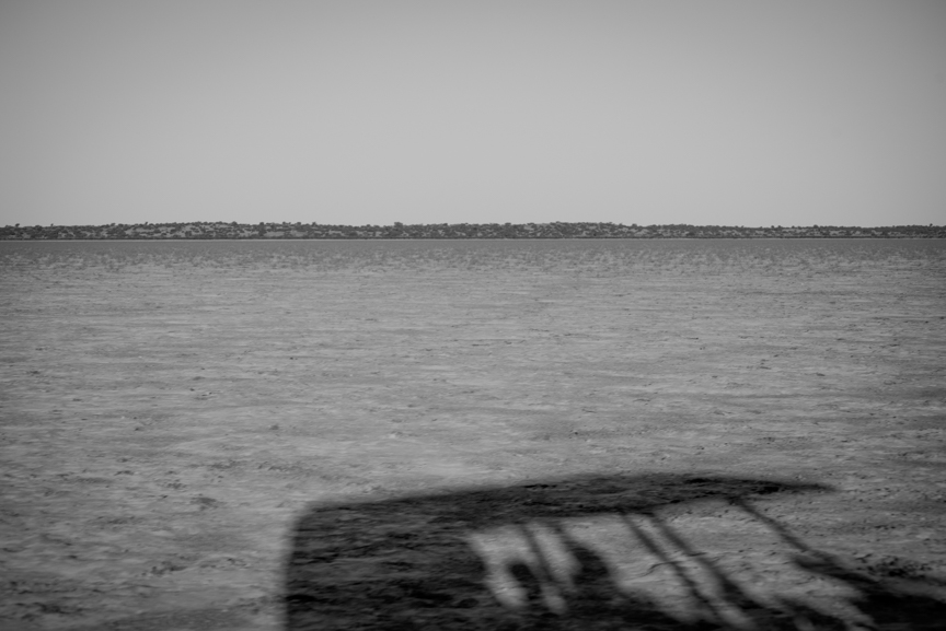 Going Across A Dry Lake Bed