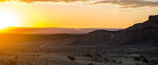 Sunset In The Fish River Canyon, Namibia