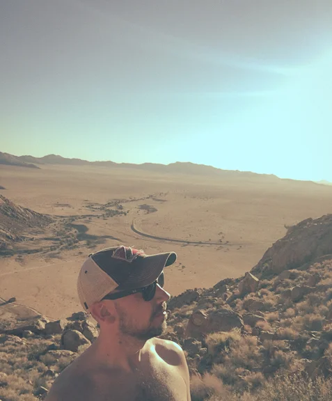 Another shirtless selfie on top of the mountain. I don't wear shirts in Namibia because there never seems to be ANYONE around. I'm gettin my tan on. Well mostly a sunburn. I think I should wear shirts now.
