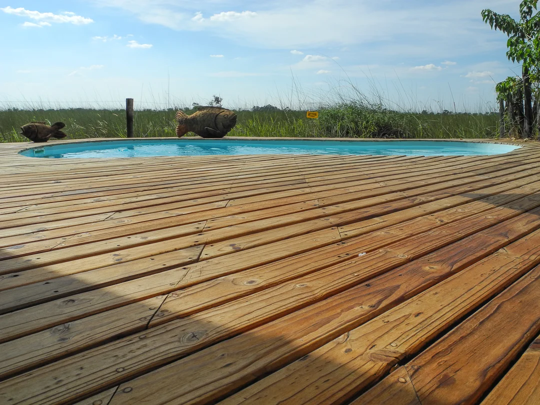 View from the pool