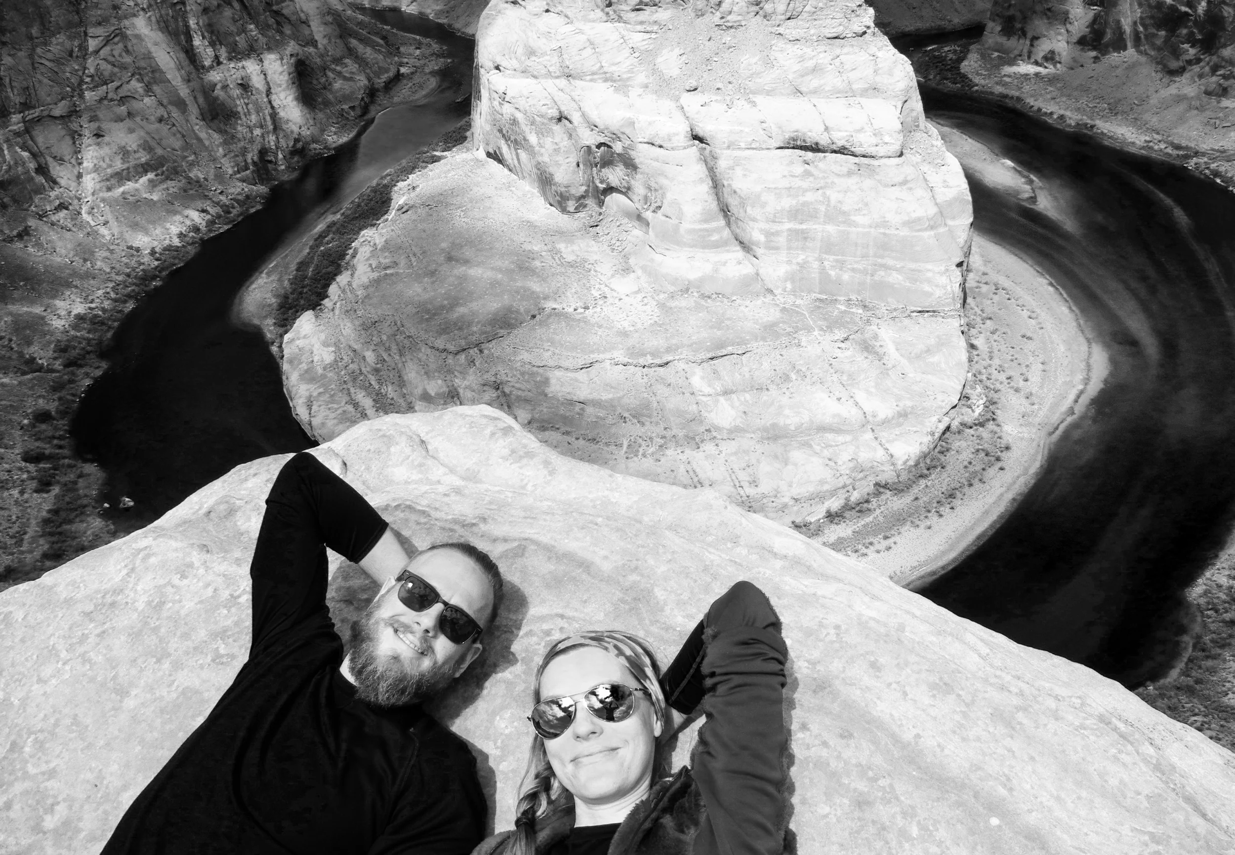 Ben and Kasha at Horseshoe Bend...