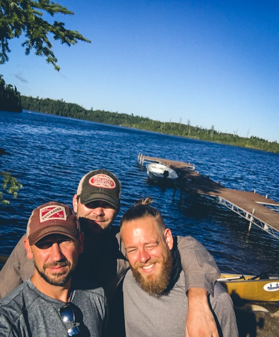 First Day...Just Before We Left On Our Great Canoeing Adventure