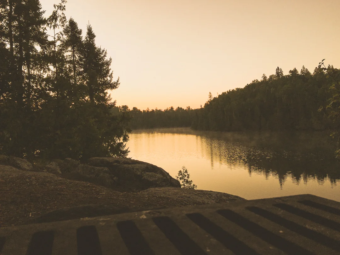 Sunrise On Crooked Lake..BWCA