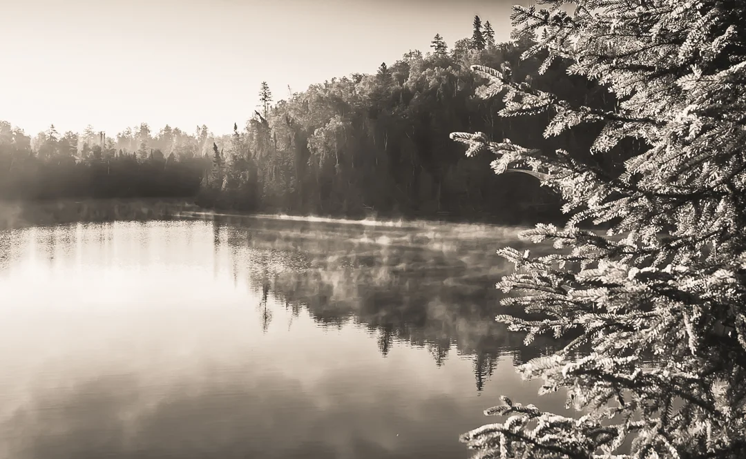 Morning Fog On Crooked Lake...BWCA