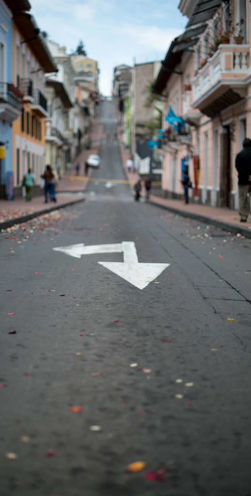 Street Scene...Old Town, Quito