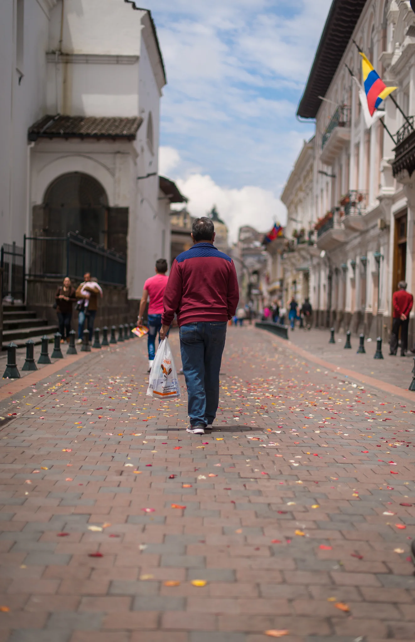 Street Scene...Old Town, Quito