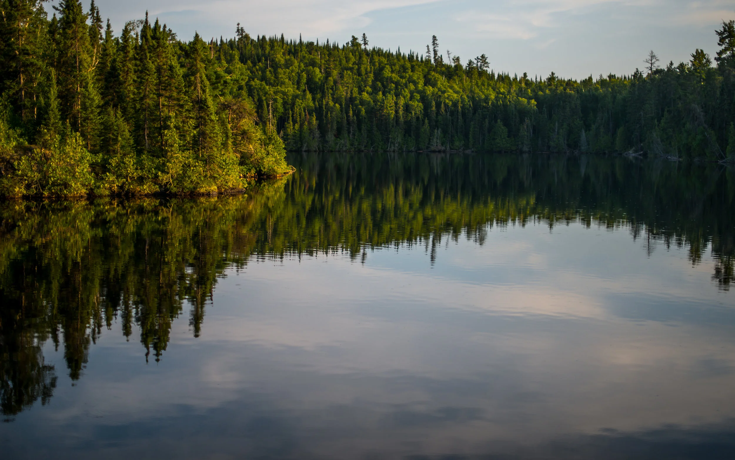 Sunset On Cherry Lake...