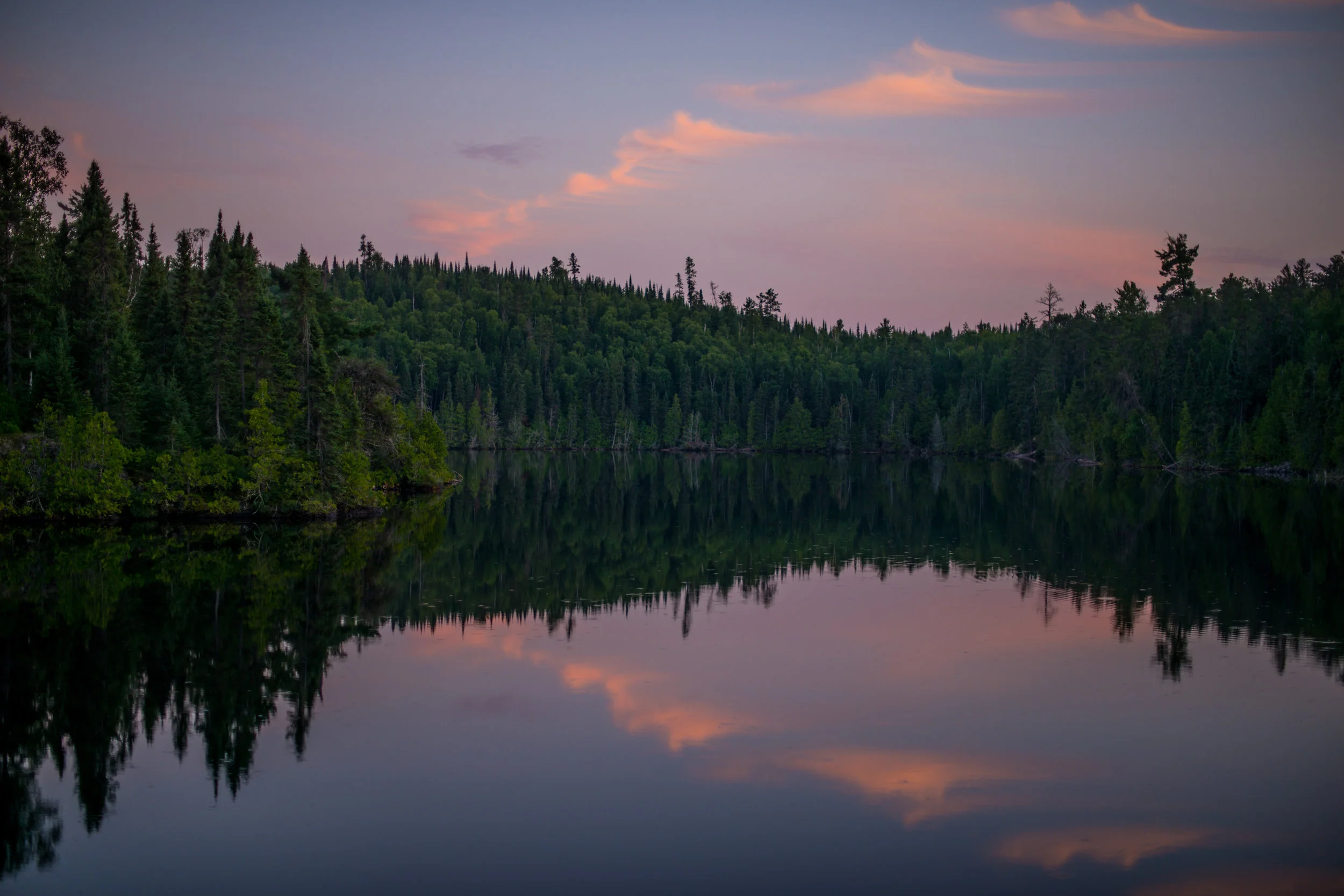 Cherry Lake From Our Campsite...