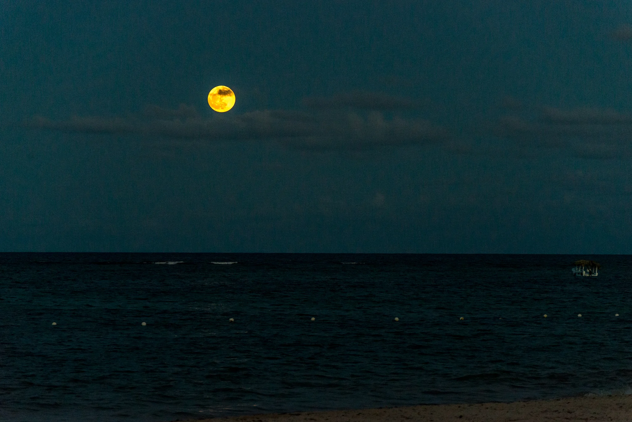 Full Moon On Our Last Day...
