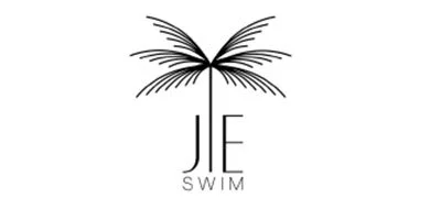Logo with a stylized palm tree and the words 'JLE SWIM' underneath.