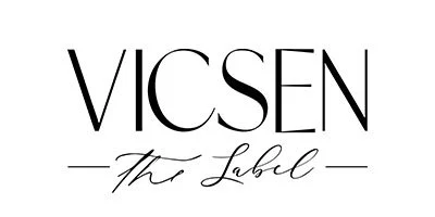 VICSEN The Label logo in black text with a white background.