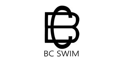 A logo with the letters B and C overlapping, with the text 'BC SWIM' below.