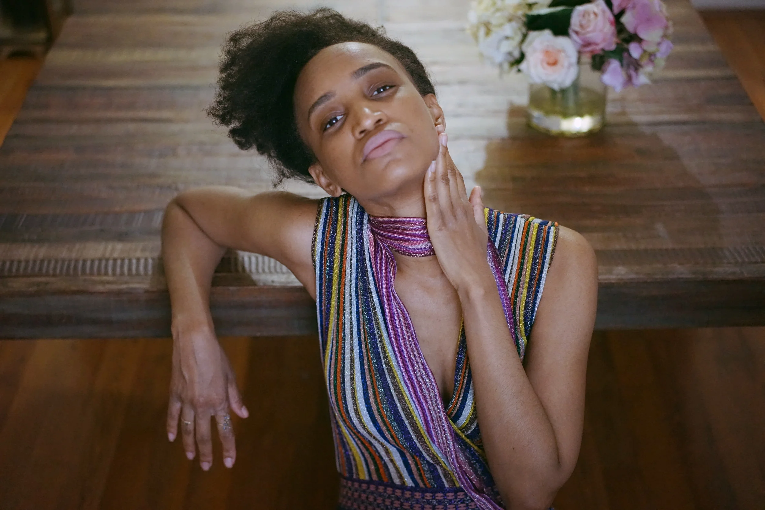 Christine_The_Style_D'affaire_metallic_multicolored_jumpsuit_casual_cool_chic_Tai_Rosita_Missoni_design_nature_art_architecture_modern_cultures_Italian_flair_eveningwear_ bohemian_sophisticated_wearability_versatility_comfortable_fit_m_missoni_brands_timeless_summer_capsule_collection.jpg