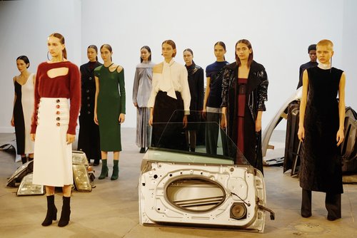 Christopher Esber’s Fall 2017 Collection Comes Undone