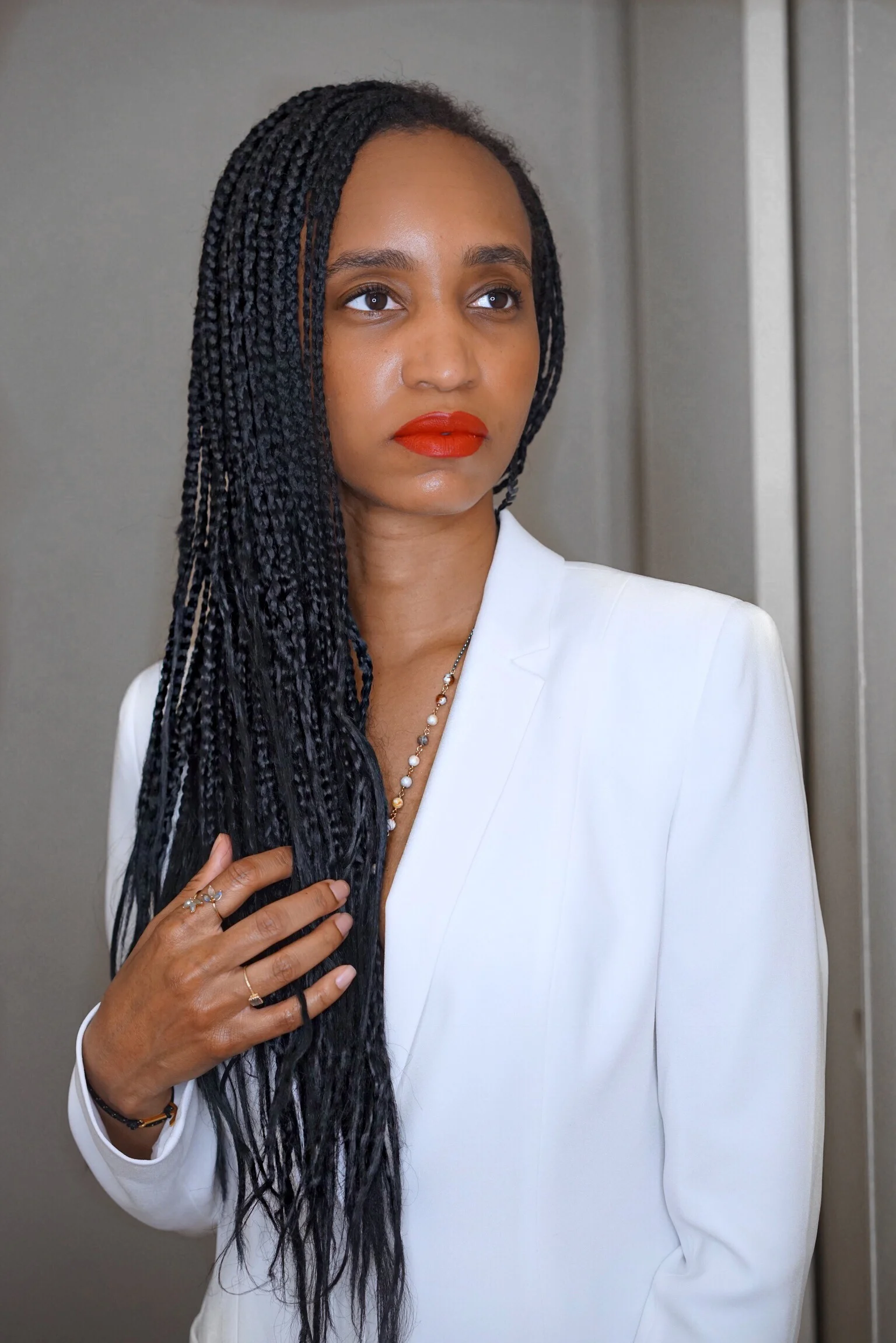 christine_the_style_d_affaire_elie_tahari_white _suit_hm_earring_stuart_weitzman_gold_shoes_chan lug_necklace_fenty_beauty_lipstick_bodysuit_guess_jacquie aiche_rings.jpg