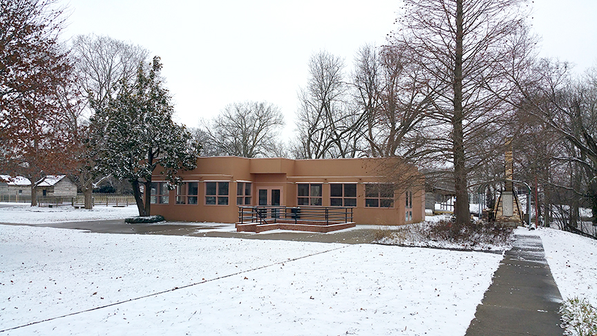 Studio from Roofless Church