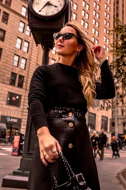 The Black Cashmere Sweater: A Wardrobe Staple — christie ferrari