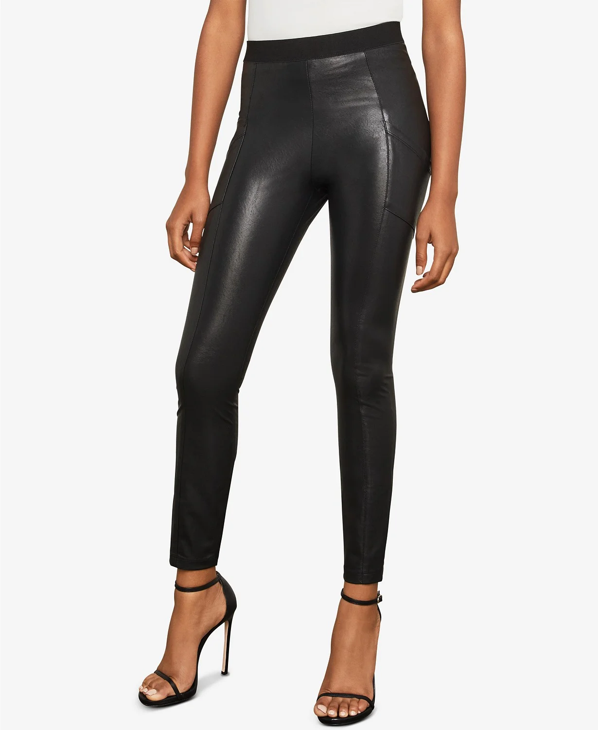 Bcbg leather leggings best sale