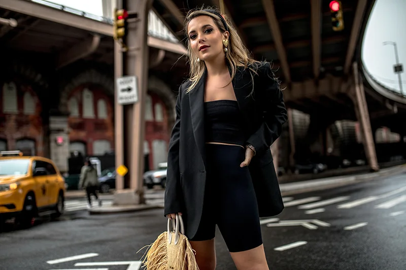 Jacket Bicycle Style Shorts Leather Jacket Cycling Shorts Fashion