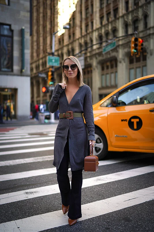 3 Fun Ways to Style a Sweater this Fall christie ferrari