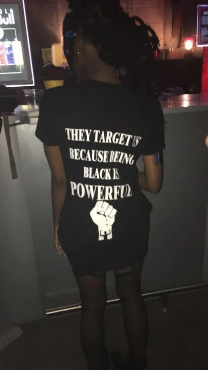 One of our Uber friends rocking such a powerful statement.