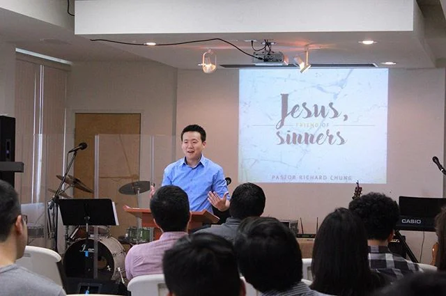 "No sin is too great to separate you from the grace of God." -Pastor Richard Chung, SD Calvary Korean Church #wetheredeemedsd