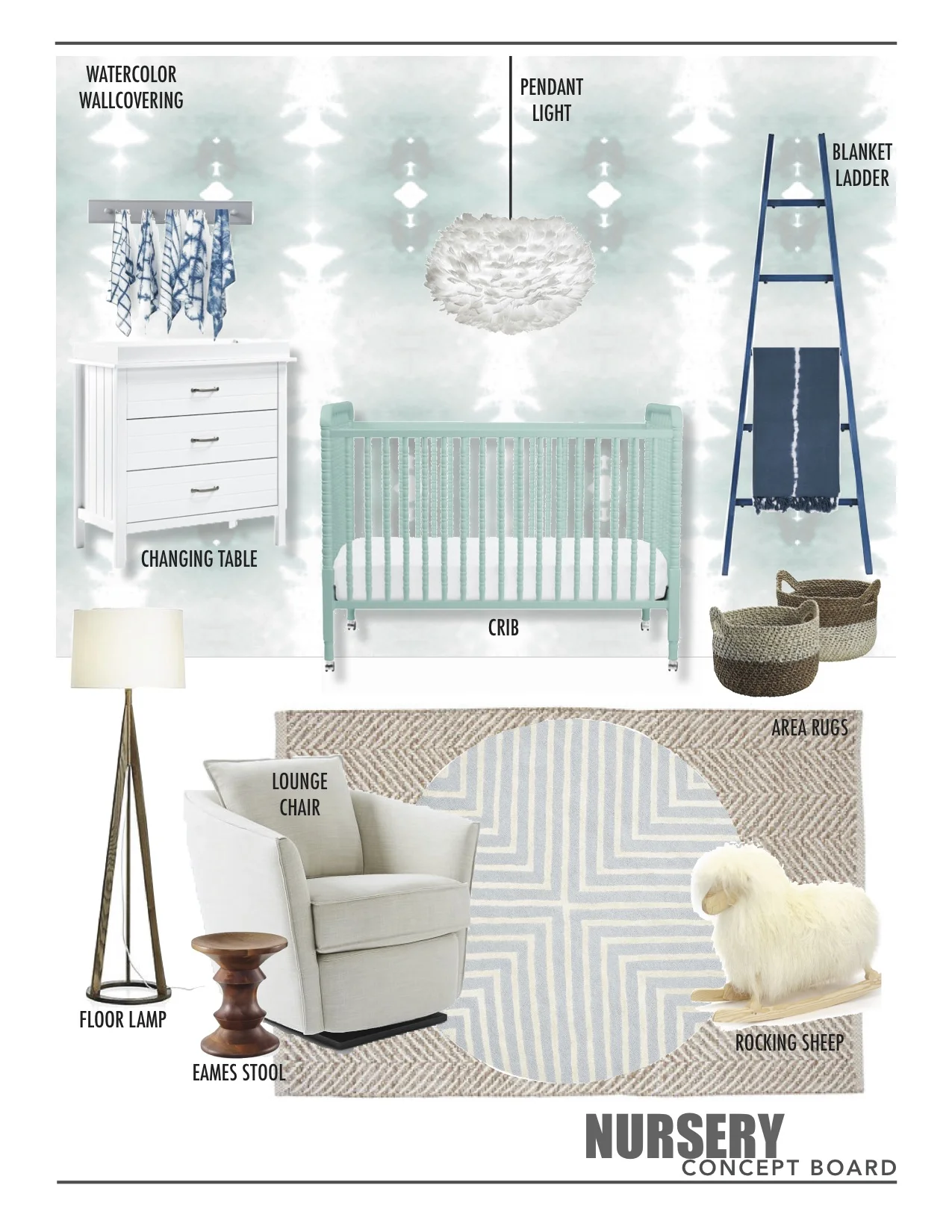 Scandinavian Boho Nursery