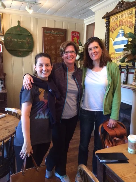 Left to right: Sara Maughan, Sara McKlin, Alison Mallard
